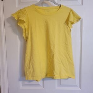 Kate Spade Sunny Yellow Short Sleeve Top